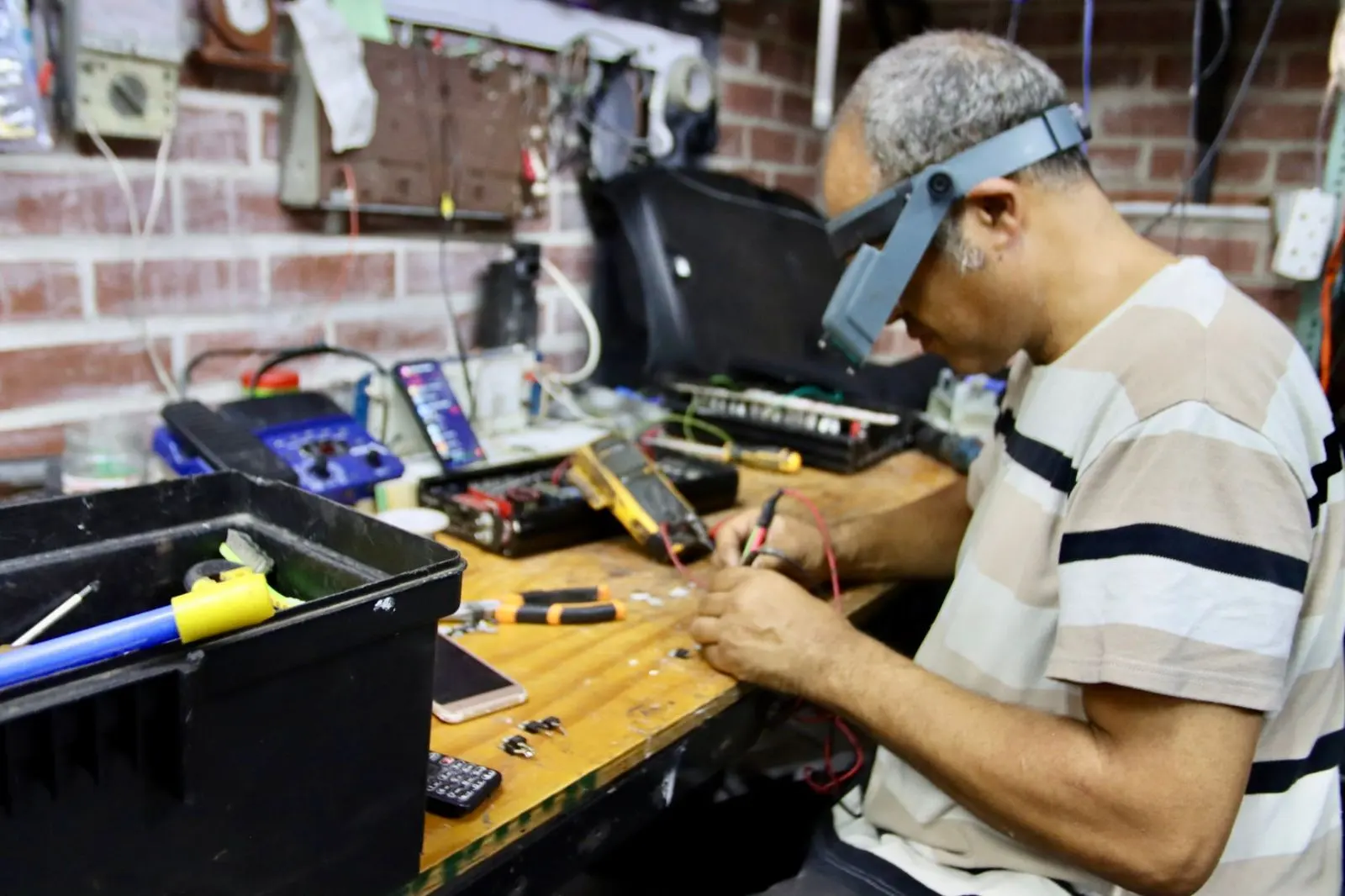 Main workshop interior